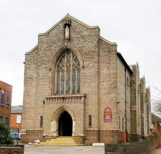 School chapel church, outside building shot.