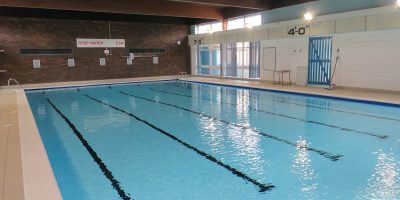 Archbishop Ilsley Catholic school and sixth form school's natatorium (swimming pool).